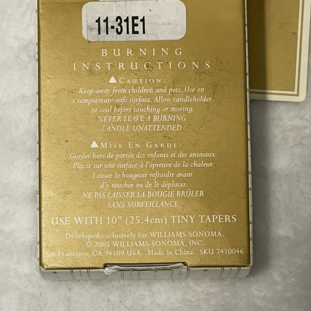 Williams Sonoma set four